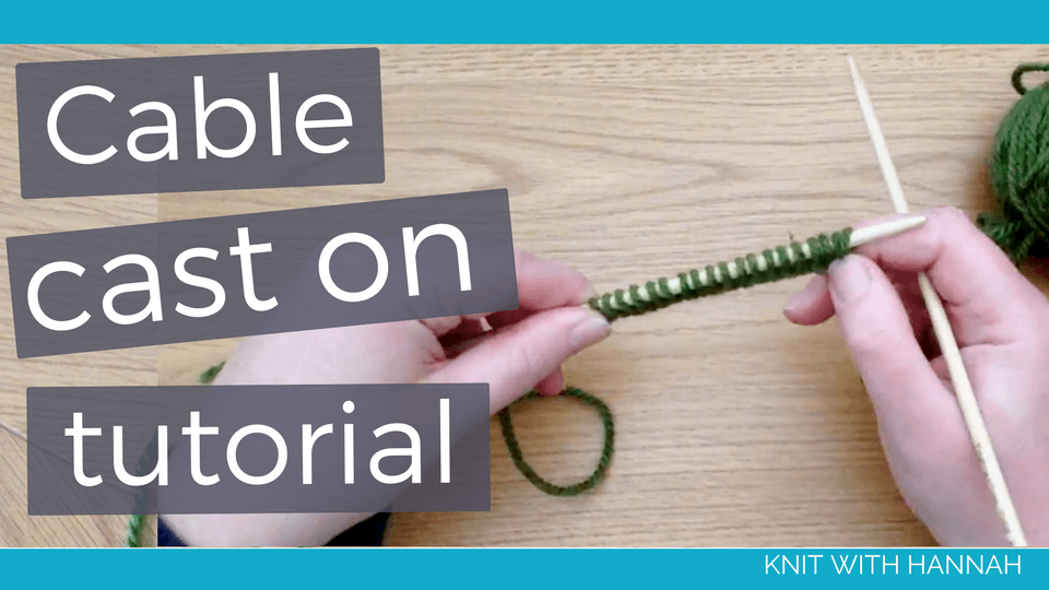 Learn to Knit: How to Work a Cable Cast-On