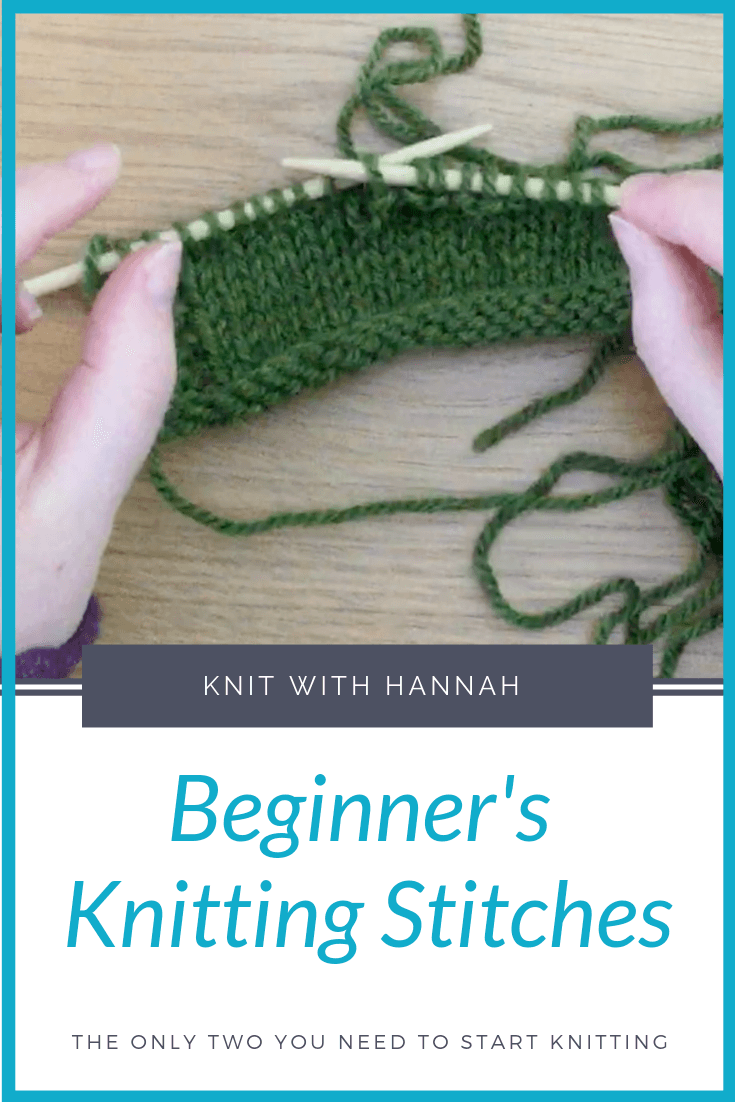 Learn to Knit: Knit Stitch