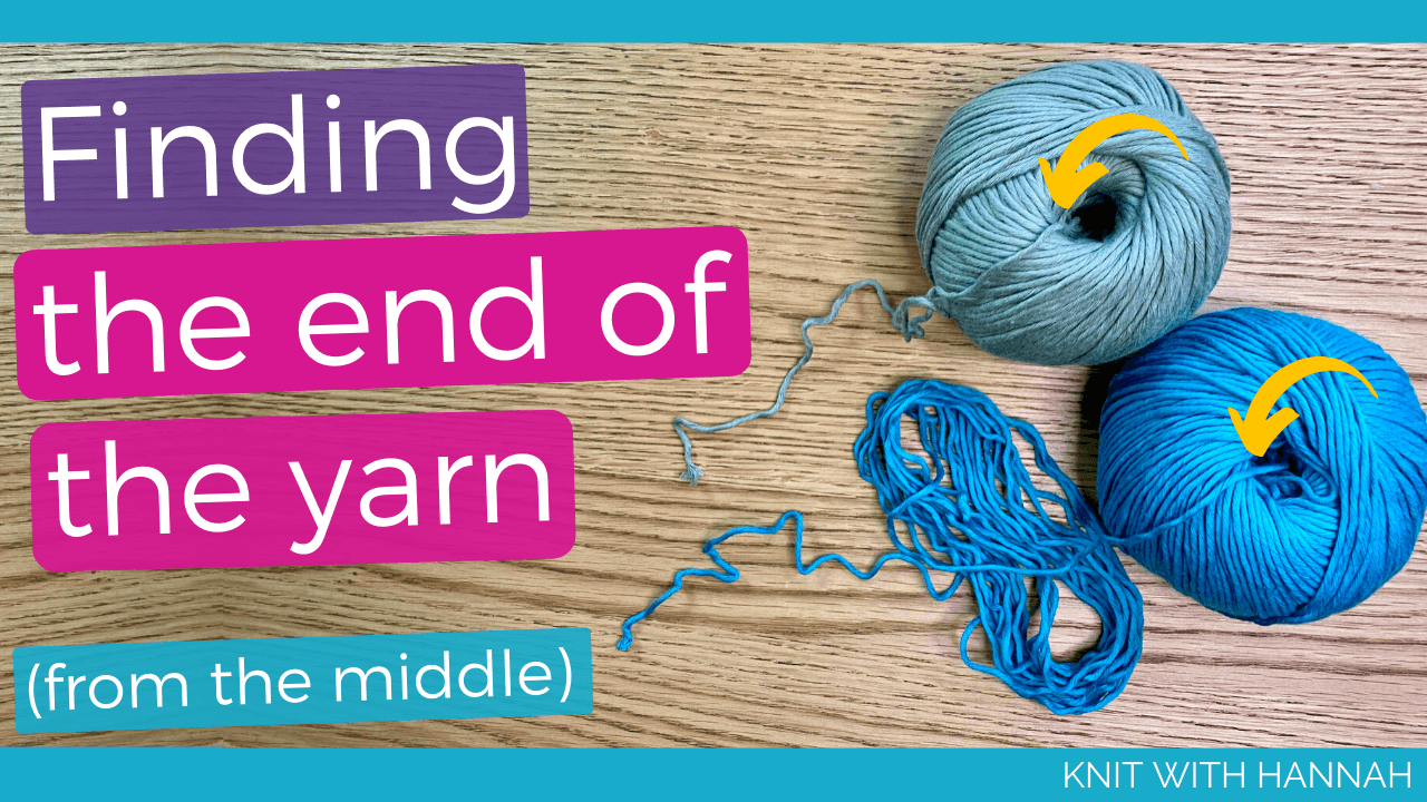 how-to-find-the-end-of-the-yarn-from-the-middle-of-a-ball-knit-with