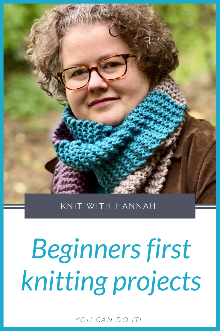 Beginners First Knitting Projects - Knit With Hannah