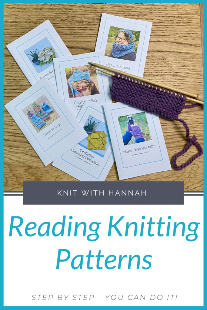 How To Read Knitting Patterns Step By Step Knit With Hannah