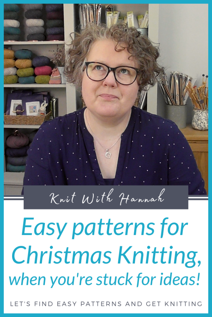 Find Easy Knitting Patterns for Christmas Gifts Knit With Hannah